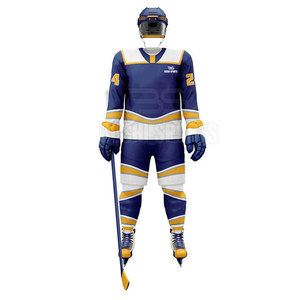 Uniforme de hockey sur glace en polyester à marque privée, best-seller, léger - Product Image 2