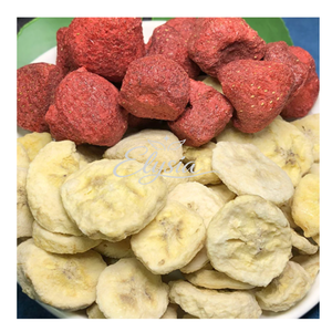 Plátanos Liofilizados Naturales en Trozos al por Mayor, Chips de Fruta Crujientes, Snacks de Pera Deshidratada para Cubrir Cereales, Mezclas para Yogur y Smoothies - Product Image 6