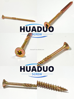 Sekrup Dek Kepala Torx CSK Ganda Berlapis Nikel Seng Baja Tahan Karat Langsung dari Pabrik # 8 # 9 Sekrup Kayu Metrik 50mm 75mm