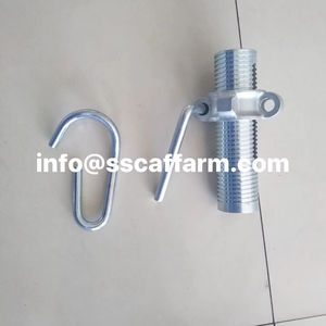 อุปกรณ์เสริมสำหรับเหล็กค้ำยันแบบชุบสังกะสีขนาด 16 มม. รุ่นใหม่ สำหรับงานก่อสร้างแบบใช้แม่แรง Acrow และนั่งร้านแบบใช้เหล็กค้ำยัน รุ่น G Pin - Product Image 4