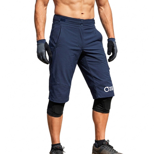 High Quality Customized MTB short Breathable Quick Dry 100% Polyester 160g <b>Cycling</b> Shorts Customize Colors Logo OEM Service - Product Image 2