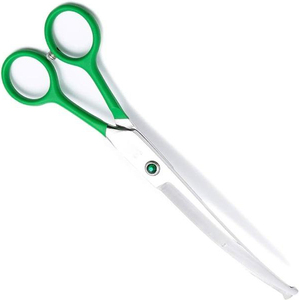 High Quality Stainless Steel <b>Dog</b> Grooming <b>Scissors</b> Curved Pet Hair Shear - Product Image 2