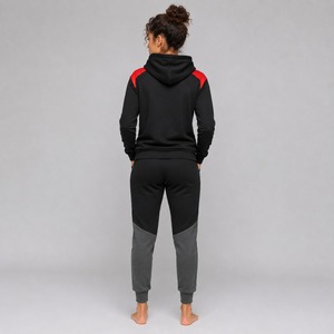 Nouvelle collection de survêtements slim fit pour femmes avec capuche, fabriqués au Pakistan, disponibles au prix de gros, survêtements de jogging et de fitness - Product Image 5