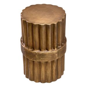 Table d'appoint multifonctionnelle en métal avec porte-revues intégré pour un salon bien organisé et un design de meuble fonctionnel - Product Image 1