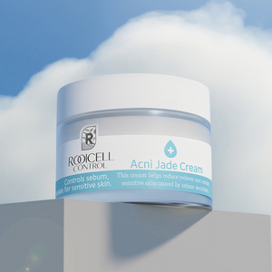 [ROOICELL] Acni Jade Cream Korean Skincare Centella Cica Tea <b>Tree</b> Sebum Control Trouble Care Cream - Product Image 3
