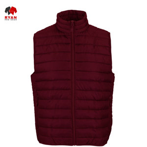 Ryan เสื้อขนเป็ดแบบมีซิปสำหรับผู้ชายเสื้อขนเป็ดสำหรับมืออาชีพออกแบบโลโก้ได้ตามต้องการ - Product Image 1