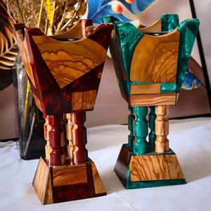 Quemador de Bakhoor de Sándalo de Estilo Europeo, Religioso Árabe, Ecológico, Hecho a Mano, Juego de Regalo, Diseño Personalizado, Decoración para el Hogar, Resina Premium - Product Image 4