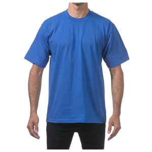 Fabricantes de Camisetas OEM, Camisetas Personalizadas de Manga Corta con Logotipo Frontal 100% Algodón para Hombre, Cuello Redondo, Casuales, Transpirables, de Secado Rápido, para Fitness - Product Image 3