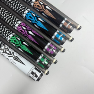 Tacos de Billar Space X de Alta Calidad al por Mayor, Taco de Billar de Fibra de Carbono de 12.5mm sin Envoltura para Snooker y Billar - Product Image 3