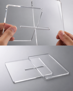 Versatile Clear Acrylic Artful AB01 3mm-6mm Thick <b>Book</b> Tablet Display Stand Stylish Easel for <b>Books</b> Magazines Comics Phones - Product Image 3
