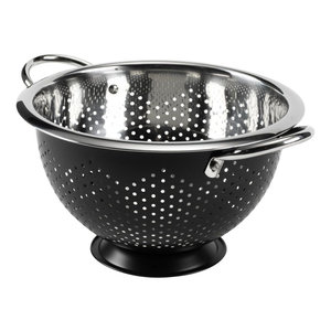 Premium Stainless Steel Rose Gold <b>Colander</b> With Unique Hearts Design Holes Kitchen Pasta & Vegetable <b>Strainer</b> With Handles - Product Image 6