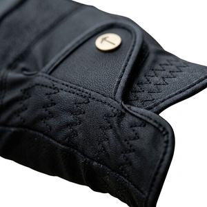 Equestrian Horse Riding Gloves Full <b>Finger</b> Windproof Summer Leather Drawstring Closure Outdoor Sports Horse Racing Unisex - Product Image 5
