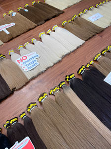 Producto caliente Extensiones de cabello a granel Cabello humano crudo vietnamita Color natural, cutícula completa, sin enredos Sin desprendimiento SDD al por mayor - Product Image 5