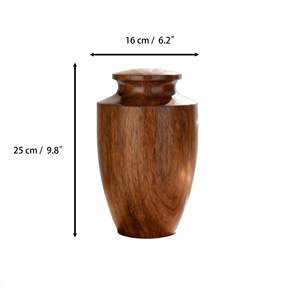 Antique Memorial Cheap Acacia Wood <b>Casket</b> Box Adults Human Funeral <b>Ashes</b> Cremation Urns American Style Storage - Product Image 3