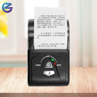 Printer Thermal Label Resi Kecil Bluetooth Portabel ZCS103 58mm untuk Sistem Point of Sales (POS) Ritel