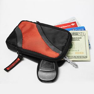 Custodia sportiva da braccio Case Logic di piccole dimensioni, colore nero e arancione - Product Image 1