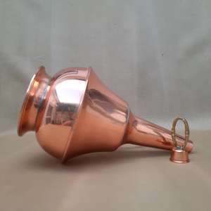 Carafe à servir en cuivre classique poli brillant, carafe à servir en cuivre antique design, carafe à servir artisanale pour la décoration intérieure - Product Image 5
