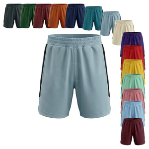 Breathable Mesh Polyester Custom Design Gym Shorts Lightweight Quick Dry Weightlifting Sportswear <b>Elastic</b> Waist Fitness Shorts - Product Image 1