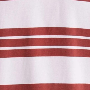 เสื้อยืดคอกลมผ้าฝ้ายและเส้นใยไม้ไผ่เสื้อยืดผู้ชายดีไซน์ลายทาง - Product Image 5