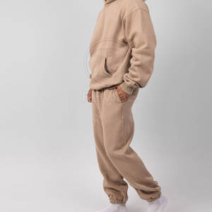 Chándal Informal de Dos Piezas con Capucha para Mujer, Diseño Personalizado con Logotipo, 100% Algodón, Último Diseño - Product Image 3