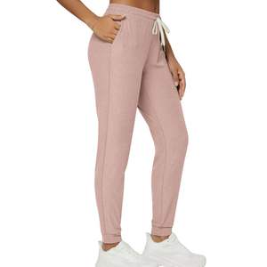 Pantalones Deportivos de Moda para Mujer, Color Sólido Personalizado, Pantalones Casuales con Cordón, Pantalones de Salón Suaves y Cómodos, Pantalones Deportivos para Dama, Venta al Por Mayor - Product Image 1