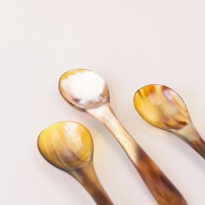 Cuillères à miel en corne de buffle naturelle pour le café, le thé, le miel, ensemble de cuillères artisanales pour la cuisine - Product Image 4