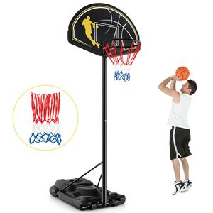 Sistema di Canestro da Basket Portatile Regolabile da 4,25-10 Piedi per Campi Esterni - Product Image 4