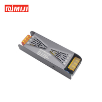 Einstellbares 12V 24V LED-Streifenlicht Netzteil Schwarzes/Graues Aluminiumgehäuse Schaltkreis