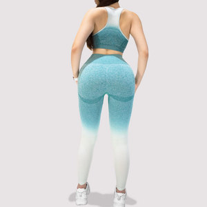 Hot Sale New Style <b>Yoga</b> <b>Set</b> In Bulk Quantity Full Customized Cheap Price Quick Dry Gym Wear <b>Yoga</b> <b>Set</b> For Woman - Product Image 2