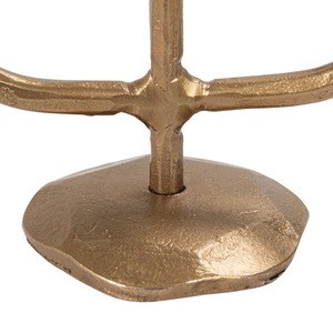 Candélabre en laiton fait main de qualité supérieure à trois bras, support décoratif en métal pour la décoration de la maison à prix abordables - Product Image 4