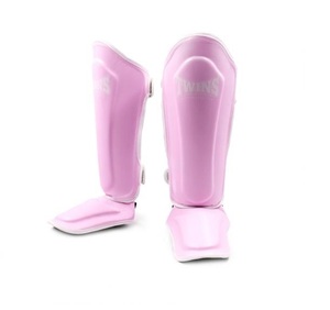 Protège-tibias jumeaux personnalisés de qualité supérieure fabriqués en usine pour l'entraînement de boxe et de Muay Thai, MMA, arts martiaux, boxe - Product Image 3