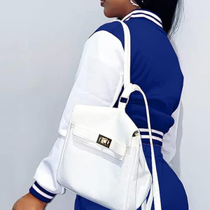Veste courte de style universitaire pour femmes, en mélange de laine, brodée, streetwear, service d'échantillonnage disponible, exportation mondiale - Product Image 6