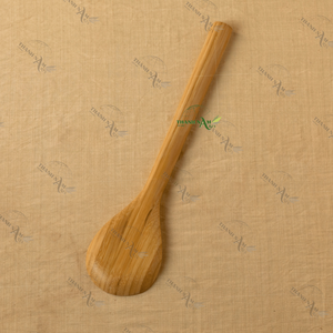 Cuillères en bambou traditionnelles élégantes Design classique Capacité de 10ml Ustensiles de cuisine pour servir des plats traditionnels Cadeaux - Product Image 3