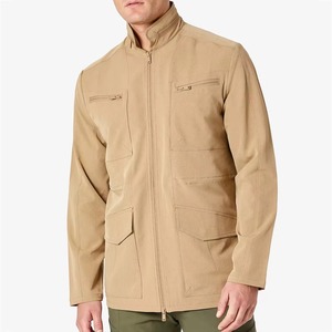 Chaqueta Clásica de Lona, Estilo Americano, Resistente al Desgaste, Chaqueta de Lona de Algodón para Hombre - Product Image 1