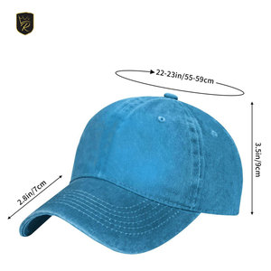 Casquettes de baseball en coton de haute qualité, sangle réglable, visière incurvée, logo brodé, style décontracté, sport, streetwear - Product Image 5