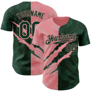 Maillot de baseball personnalisé antibactérien 100% coton biologique col en V manches courtes avec logo du nom de l'équipe et positions (manche gauche/avant/dos) - Product Image 5