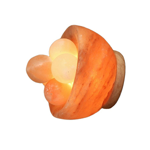 Natural <b>Fire</b> Bowl Himalayan Salt Lamp Premium Home Accent Supplier Custom Packaging - Product Image 4