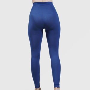Leggings décontractés pour femmes, taille haute, longueur intégrale, personnalisables OEM, en tissu tricoté de qualité supérieure (Spandex/Nylon), respirant et à séchage rapide - Product Image 2