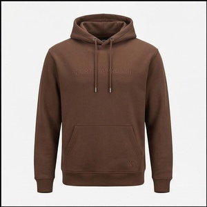 Hoodie surdimensionné élégant pour homme, design vintage délavé avec poche avant, confortable, personnalisable pour l'hiver. - Product Image 1