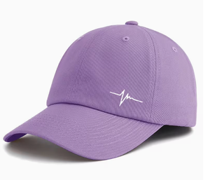 1pc Heartbeat Printed Baseball <b>Cap</b> Classic Fashion Soft Sweatband Adjustable Size Lightweight Multi Functional Classic <b>Hat</b> Per - Product Image 3