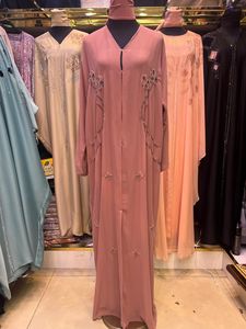 Nouvelle Abaya de Dubaï, magnifique vêtement islamique traditionnel noir pour femmes, Abaya d'Arabie Saoudite, vêtements musulmans, vêtements du Golfe - Product Image 2