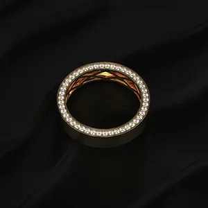 1CT Round Brilliant Cut Lab Grown Diamond Men's Engagement <b>Ring</b> 14K Gold IGI Certified Luxury Maximum Sparkle <b>Indian</b> Supplier - Product Image 2
