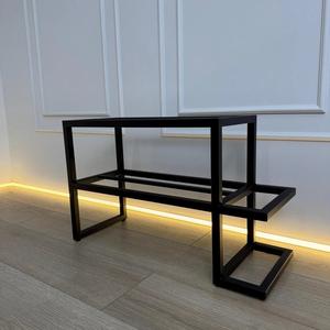 Space Saving Corner Shoe <b>Rack</b> Multi Tier Vertical Organizer Round Shelves Compact Design Strong Frame Ideal Entryway Storage - Product Image 1