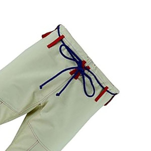 BJJ GI กางเกงผ้าฝ้ายกำลังสูง BJJ GI กางเกงต่อสู้แบบถักทอไข่มุกสำหรับผู้ชายกางเกง BJJ GI แบบปรับสายได้ - Product Image 4