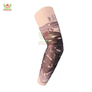 Manchons de compression unisexes personnalisables en Spandex/Polyester, écologiques, anti-UV, respirants, pour les matchs de baseball professionnels - Product Image 4