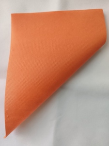 Tissu non tissé Renofiber Orange 80GSM, léger, écologique, en polypropylène, pour usage textile domestique - Product Image 2