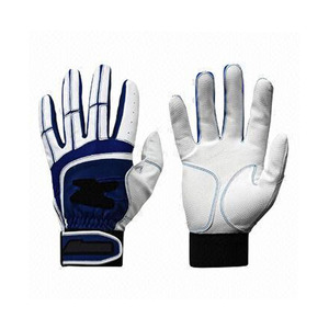 Gants de frappe classiques personnalisés pour adultes, paire, baseball, softball, spandex, gris, noir, fermeture auto-agrippante, ambidextres - Product Image 1