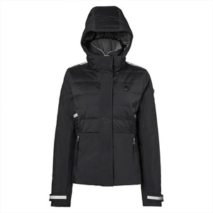 Manteau d'équitation imperméable pour femme avec revêtement en caoutchouc, coupe-vent et résistant à l'eau, idéal pour l'extérieur – Nouveauté usine - Product Image 3