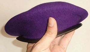 Classic Winter Outdoor Parade Headwear Styled As Ceremonial <b>Beret</b> for Honor Guard Functions and Dress Uniform Collection - Product Image 3