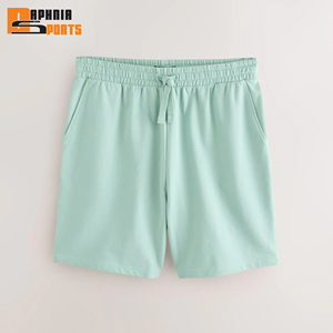 Pantalones Cortos Deportivos de 400 GSM, 100% Algodón, Cintura con Cordón Ajustable, Personalizables para Verano - Product Image 3